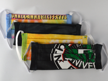 Load image into Gallery viewer, Black Tie-Dye Masks