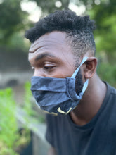 Load image into Gallery viewer, Black Tie-Dye Masks