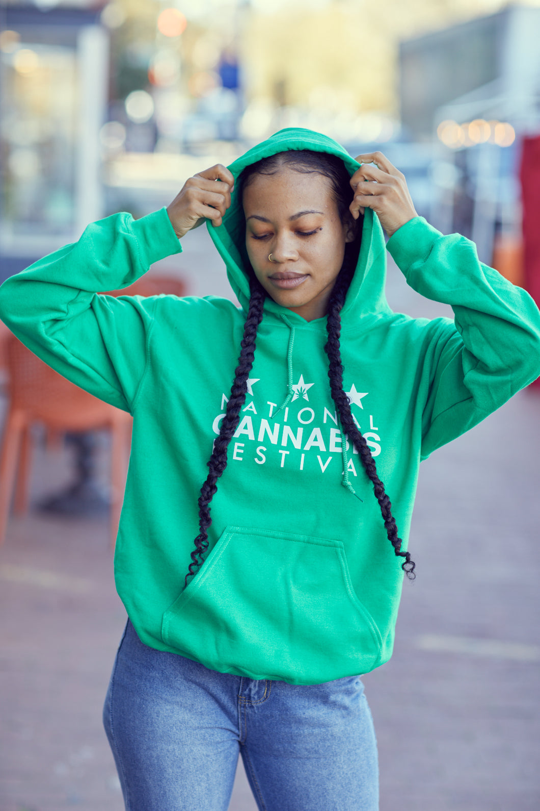 Leafy Green Hoodie