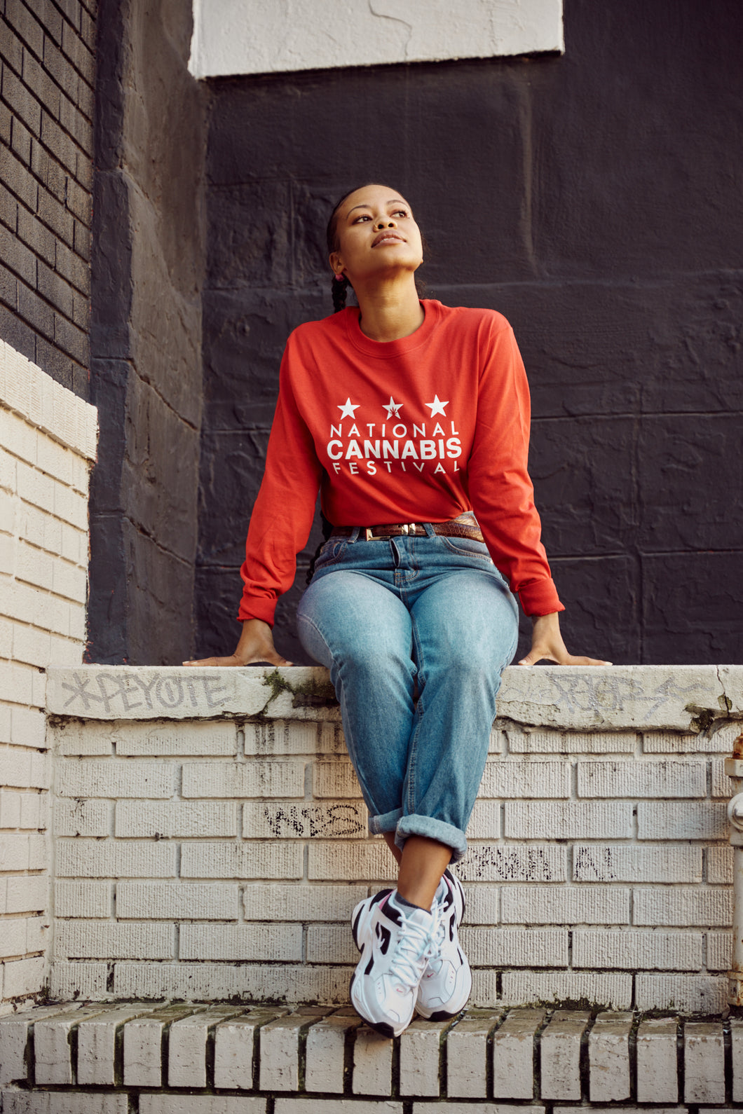 Blazing Red Long Sleeve Shirts